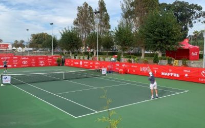 El Vigo Tennis Open sub-18 comienza en Samil con puertas abiertas